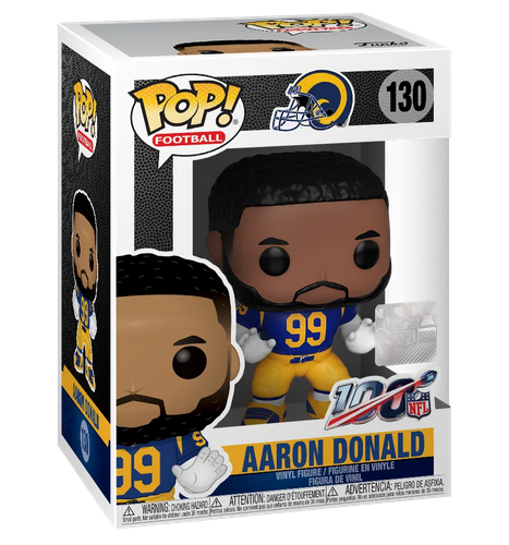Funko POP! NFL: Rams - Aaron Donald (Home Jersey)