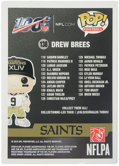 Funko POP! NFL: Saints - Drew Brees (SB Champions XLIV)