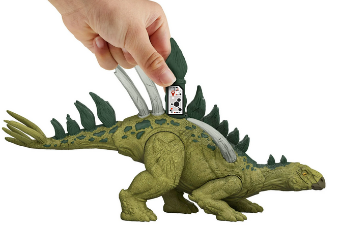 Jurassic World Strike Attack Huayangosaurus Dinosaur Toy, Single Strike Action, Authentic & Posable