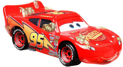 Disney Pixar Cars Mater and Lightning McQueen 2-Pack Collection, 1:55 Scale Die-Cast Vehicles