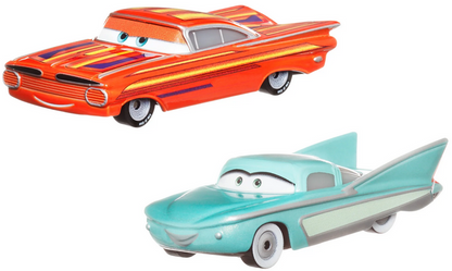 Disney Pixar Cars Ramone and Flo 2-Pack Collection, 1:55 Scale Die-Cast Vehicles