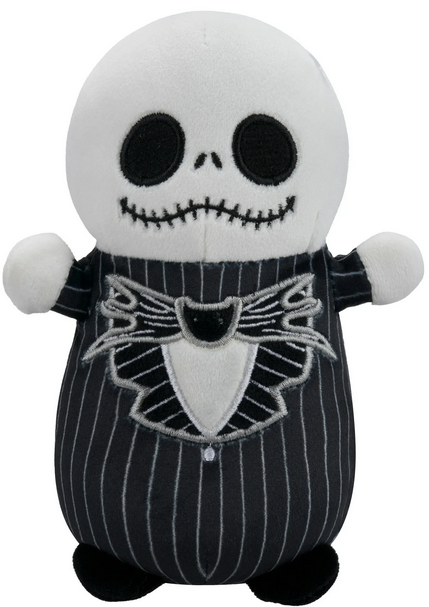 Squishmallows Original Nightmare Before Christmas Jack Skellington - 6 inch HugMees - Child's Ultra Soft Stuffed Plush Toy