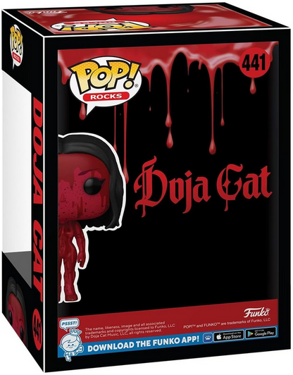Funko Pop! Rocks: Doja Cat (Scarlet) WITH Protector
