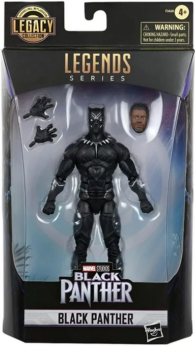 Marvel: Legends Series Black Panther Collectible Kids Toy Action Figure for Boys and Girls Ages 4 and Up (6")