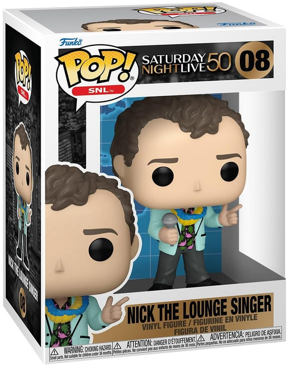 Funko Pop! SNL: Saturday Night Live 50th Anniversary - Nick The Lounge Singer with Protector