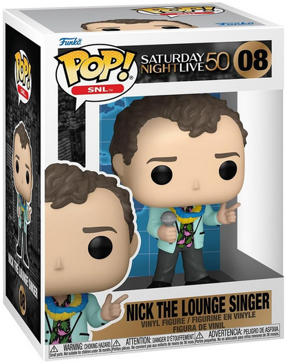 Funko Pop! SNL: Saturday Night Live 50th Anniversary - Nick The Lounge Singer with Protector