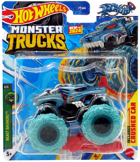 Hot Wheels Monster Trucks Beast Bashers Hotweiler