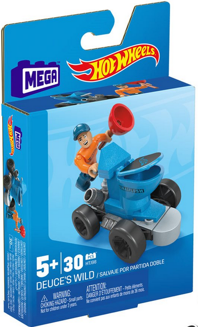 Hot Wheels MEGA Deuce's Wild 30 Pieces 5 Years and up