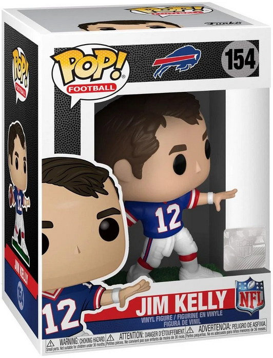 Pop NFL Bills Jim Kelly Vinyl Figure with Protector