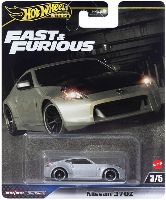 Hot Wheels Premium Fast & Furious Nissan 370Z 3/5