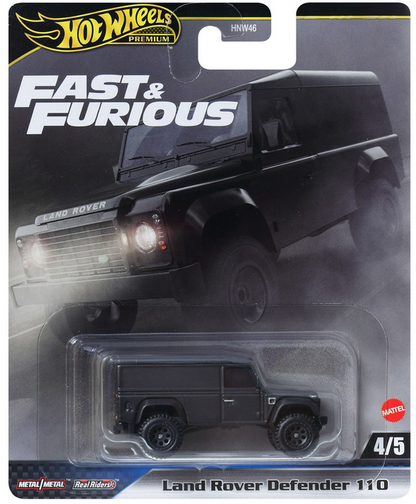 Hot Wheels Premium Fast & Furious Land Rover Defender 110 4/5