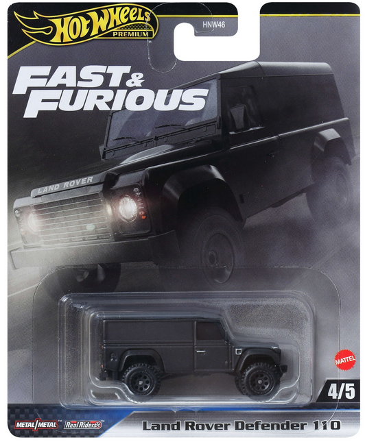 Hot Wheels Premium Fast & Furious Land Rover Defender 110 4/5