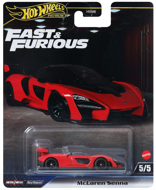 Hot Wheels Premium Fast & Furious Red Mclaren Senna