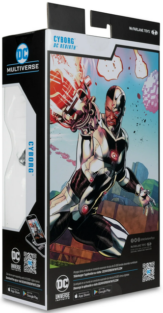 Dc Multiverse 7in Action Figure Cyborg McFarlane Toys