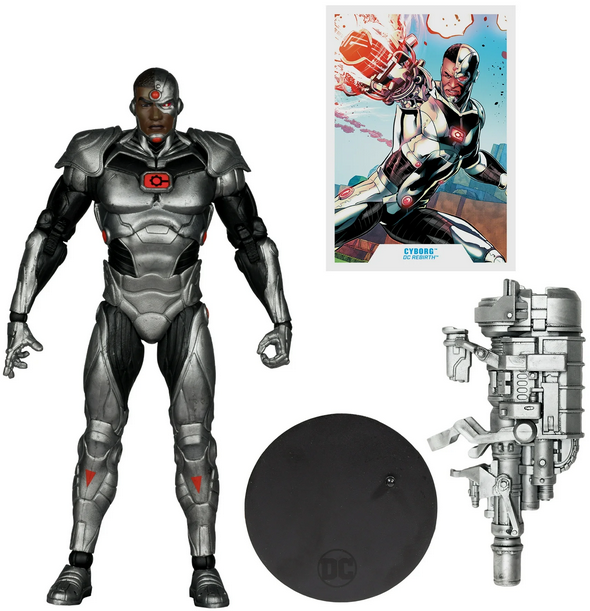 Dc Multiverse 7in Action Figure Cyborg McFarlane Toys