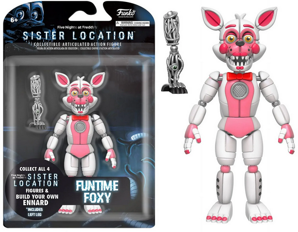 Funko 5" Articulated Action Figure: Five Nights at Freddy's - Funtime Foxy