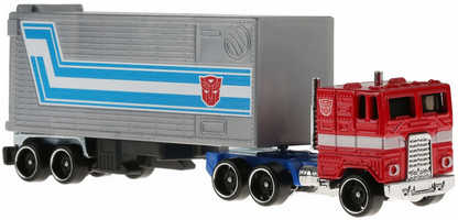 Transformers Hot Wheels Optimus Prime Truck 1:64 Scale Die-Cast Metal Vehicle