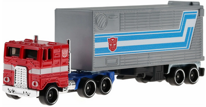 Transformers Hot Wheels Optimus Prime Truck 1:64 Scale Die-Cast Metal Vehicle