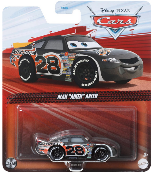 Disney Cars Character Alan "Aiken" Axler  Nitroade