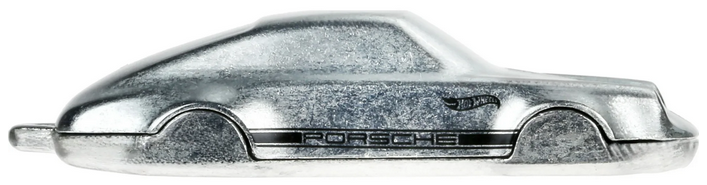 Hot Wheels Silver Porsche 911 Carrera Keychain