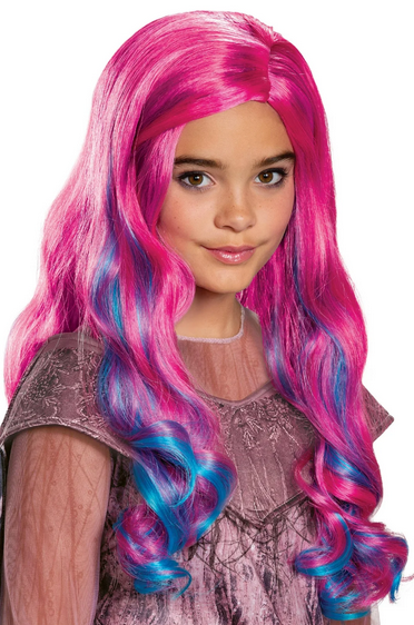 Descendants 3 Audrey Costume Wig with Curls for Children