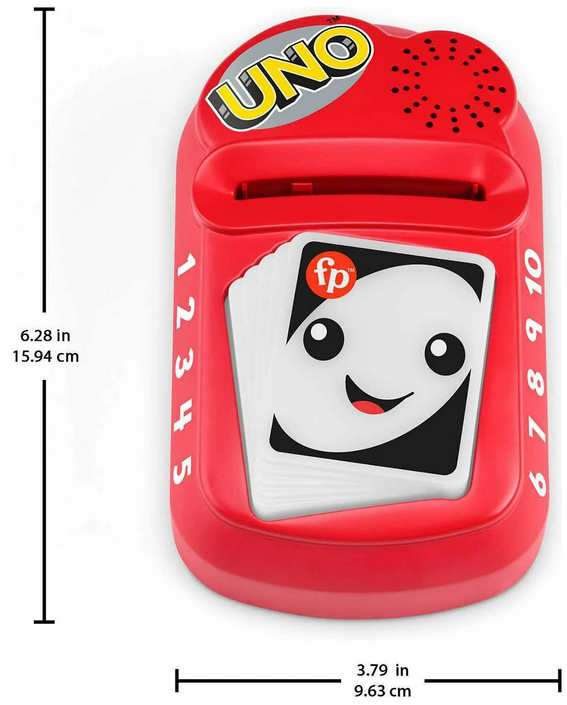 Fisher-Price Laugh & Learn Counting and Colors UNO Electronic Learning Toy for Infants