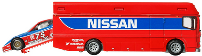 Hot Wheels Team Transport Nissan Euro Hauler and '94 300 ZX GTS, 1:64 Scale