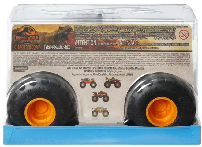 Hot Wheels Monster Trucks Tyrannosaurus Rex Oversized