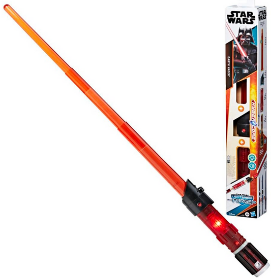 TAR WARS Lightsaber Forge Kyber Core Darth Vader, Officially Licensed Red Customizable Electronic Lightsaber, Toys for 4 Year Old Boys and Girls Visit the STAR WARS Store