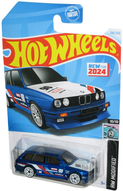 Hot Wheels HW Modified 10/10 Blue BMW M3 Wagon Car 138/250