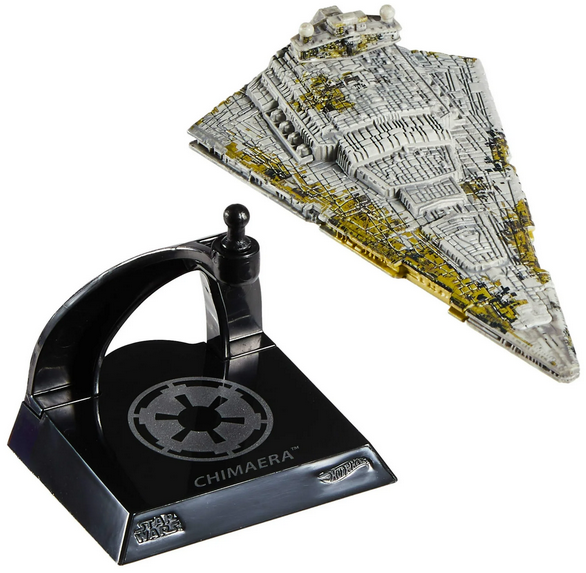 Hot Wheels Star Wars grand Admiral Thrawn's Starships Select Premium Replica