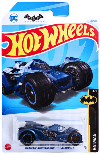 Hot Wheels Batman: Arkham Knight Batmobile Blue 149/250 Batman 4/5