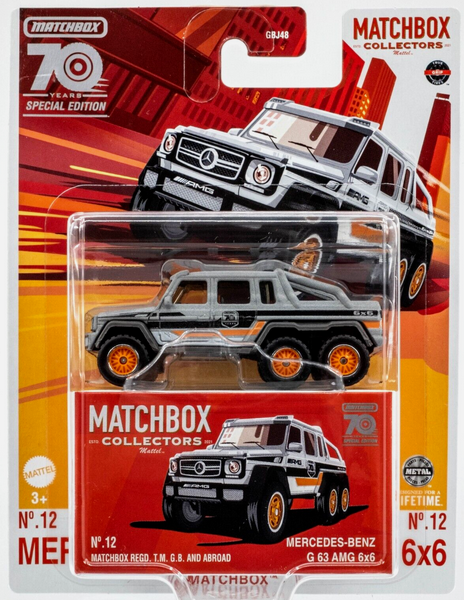 Matchbox Collectors Mercedes-Benz G 63 AMG 6x6 70 Years Special Edition #12