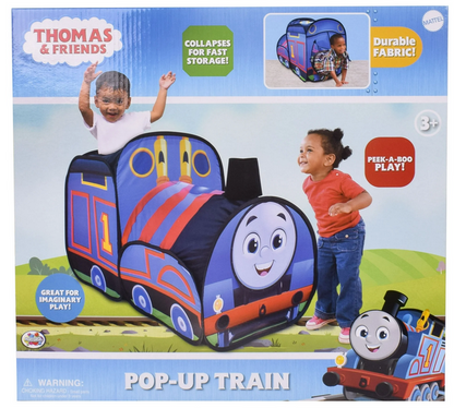 Thomas & Friends Pop Up Tent, Polyester Material for Inside & Outside Use, Children 3+