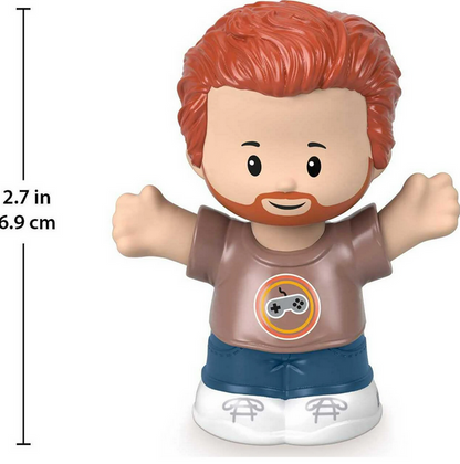Little People Gamer Fisher Price Lp Single Shirt Action Figure