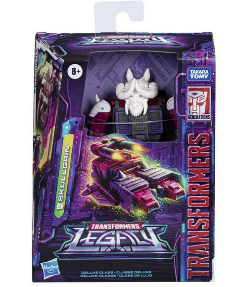 Transformers Collectible Skullgrin Action Figure, Plastic Multicolor, 8.62" x 5.50"