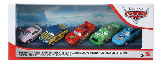 Disney Pixar Cars Piston Cup Race 5-Pack Toy Racers