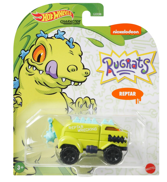 Hot Wheels Character Cars Rugrats - Reptar