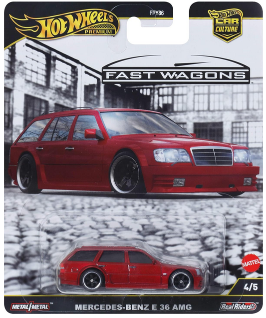 Hot Wheels Premium Mercedes-Benz E 36 AMG Car Culture