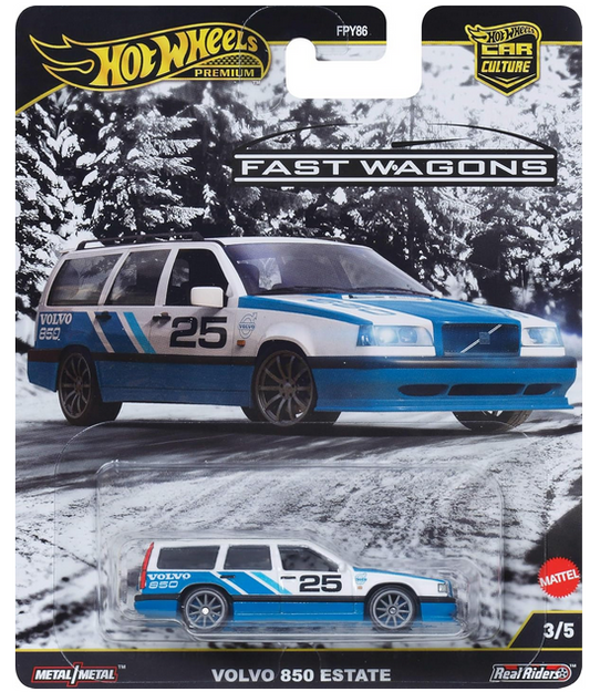 Hot Wheels Volvo 850 Estate Wagon Fast Wagons Car Culture