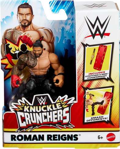 WWE Roman Reigns Knuckle Crunchers 5 Toy Wrestling Action Figure