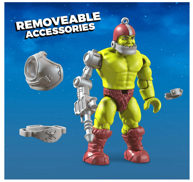 Mega Construx Masters of The Universe Trap Jaw Laser Cannon Construction Set, Building Toys for Kids