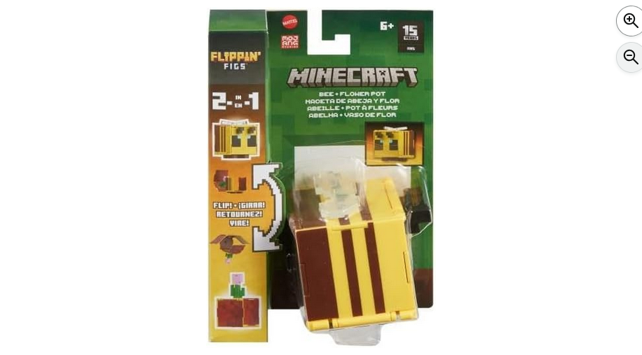 Flippin' Figs Bee & Flower Pot by Minecraft