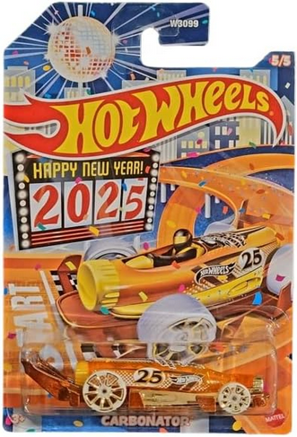Hot Wheels Happy New Year 2025 Carbonator 5/5 Diecast Car