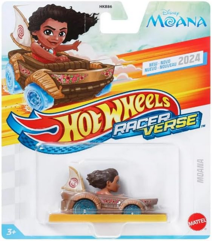 Hot Wheels Racer Verse Moana, Die Cast Car