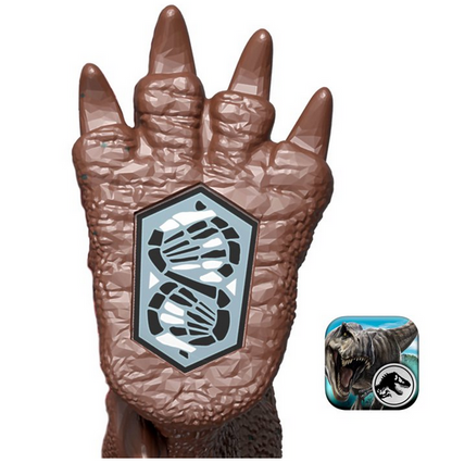 Jurassic World Rebirth Frenzy Pack Beipiaosaurus Dinosaur Figure, Authentic Toy, Digital Play