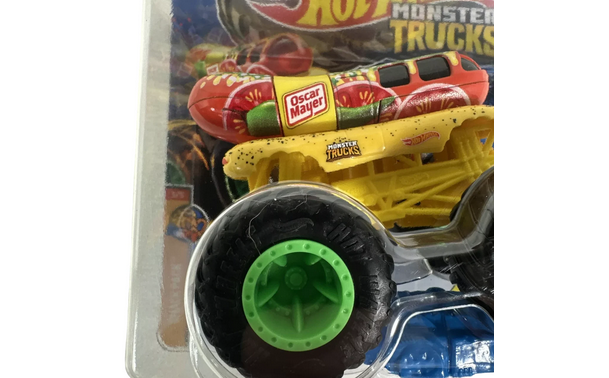 Hot Wheels Monster Trucks Oscar Mayer Wienermobile Snack Pack 3/5