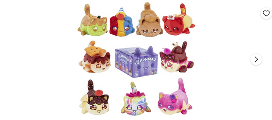 Aphmau 6 inch MeeMeow Mystery Plush Toy – Series 7 Carnival Treats, 1 of 9 Possible, Ages 5 and up