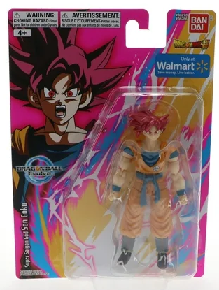 Dragon Ball Evolve 5" Action Figure Super Saiyan God Goku Exclusive