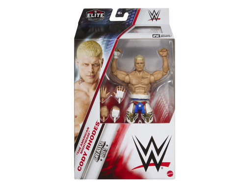 WWE Cody Rhodes Elite Greatest Hits 8 Toy Wrestling Action Figure